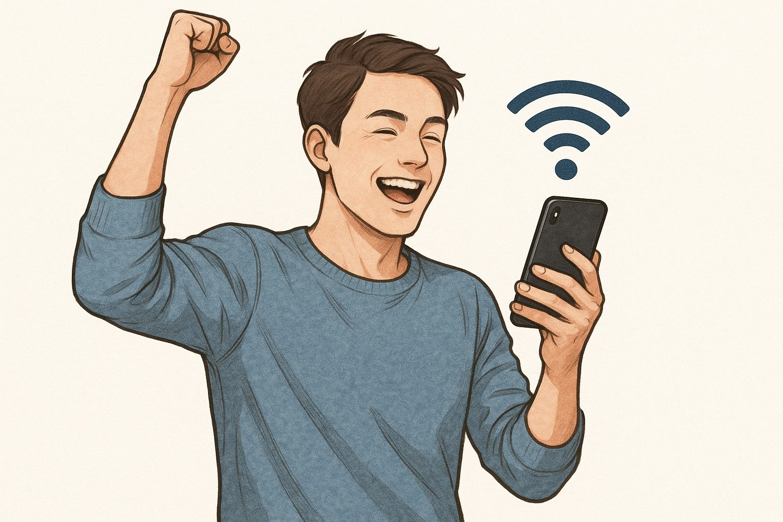 WiFiによる革命的な生活